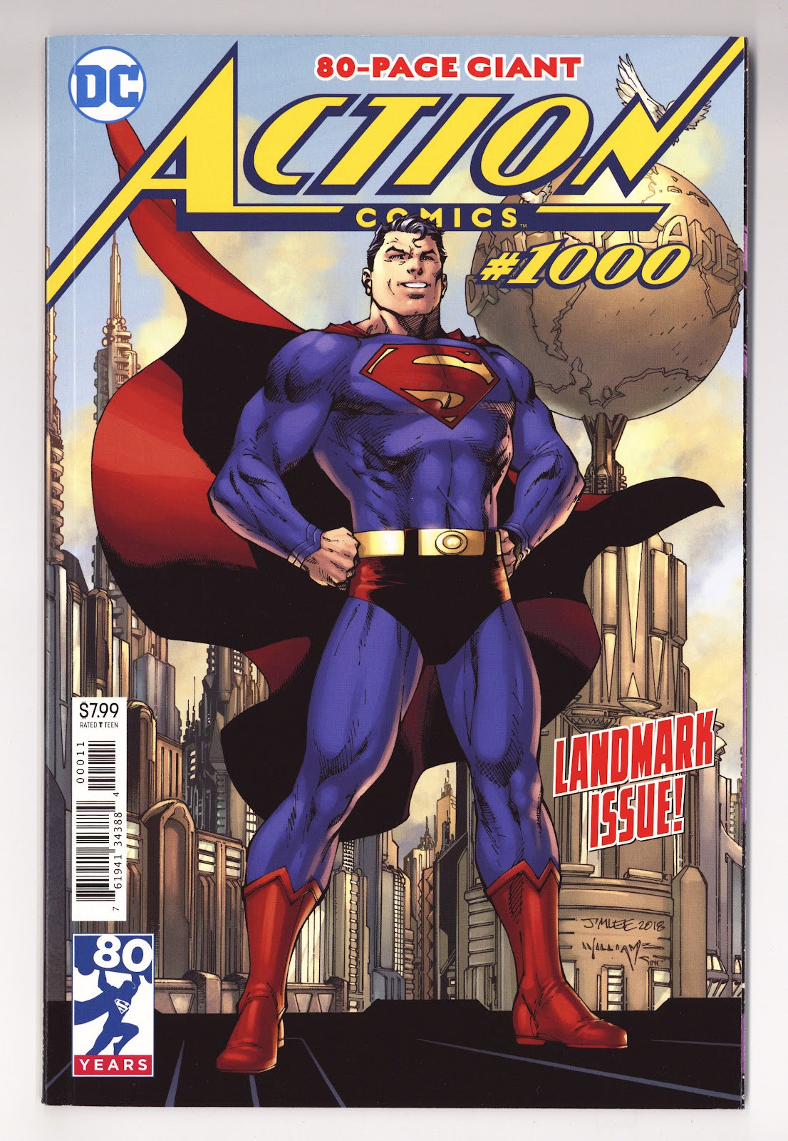 Action Comics Vol 3 1000 High Grade (2018) 