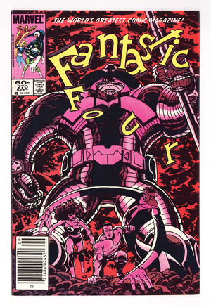 Fantastic Four Vol 1 270 Mid Grade (1984) Newsstand