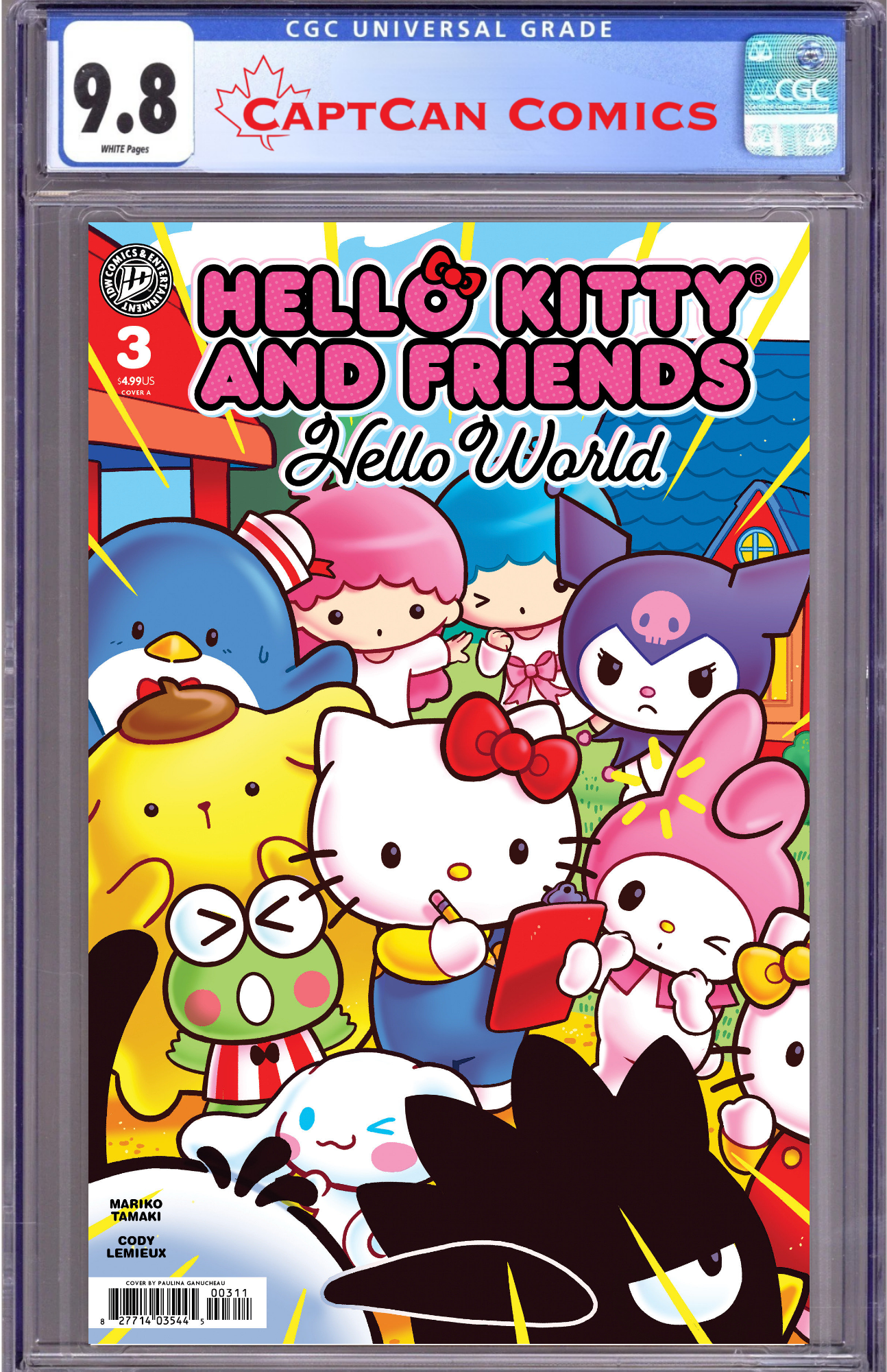 HELLO KITTY AND FRIENDS: HELLO WORLD! #3 COVER A (GANUCHEAU)
