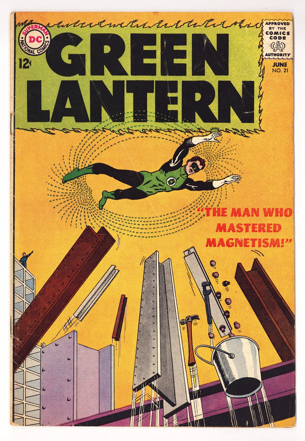 Green Lantern Vol 2 21  VG+ (4.5)   (1963)
