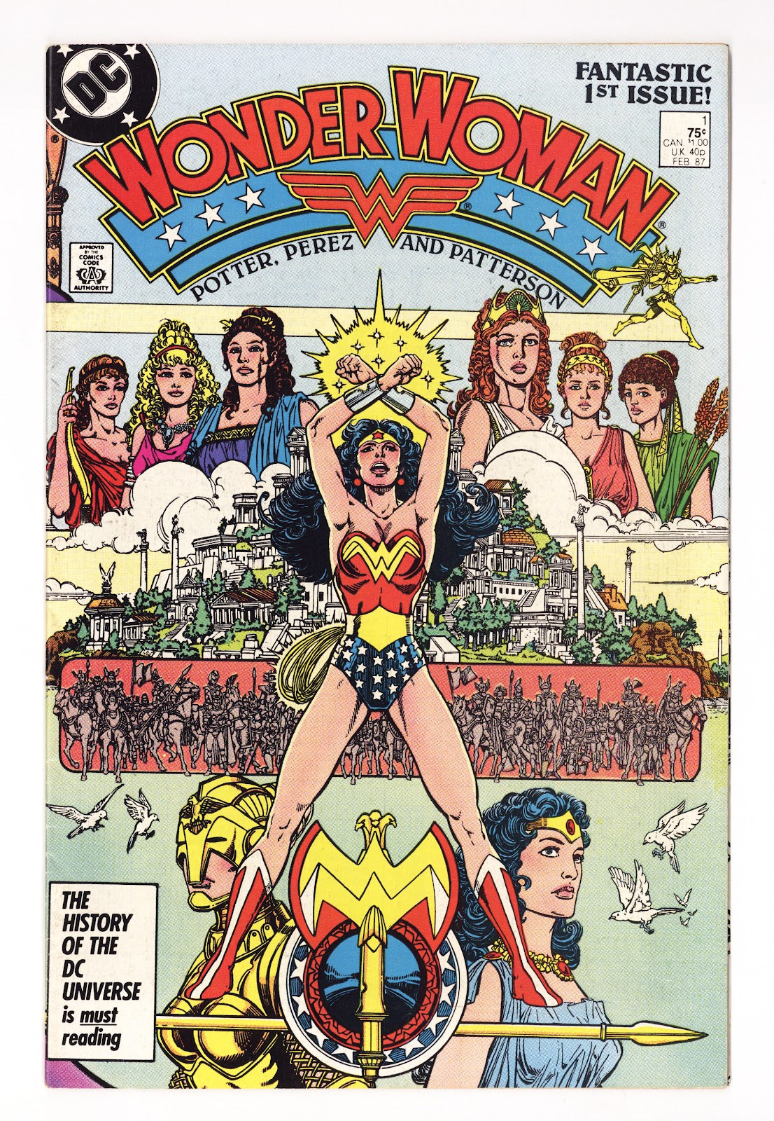 Wonder Woman Vol 2 1  FN- (5.5)   (1987)     