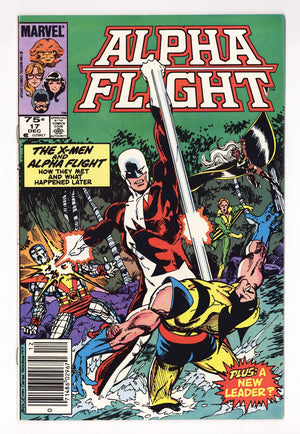 Alpha Flight Vol 1 17 Mid Grade (1984) Canadian Price Variant