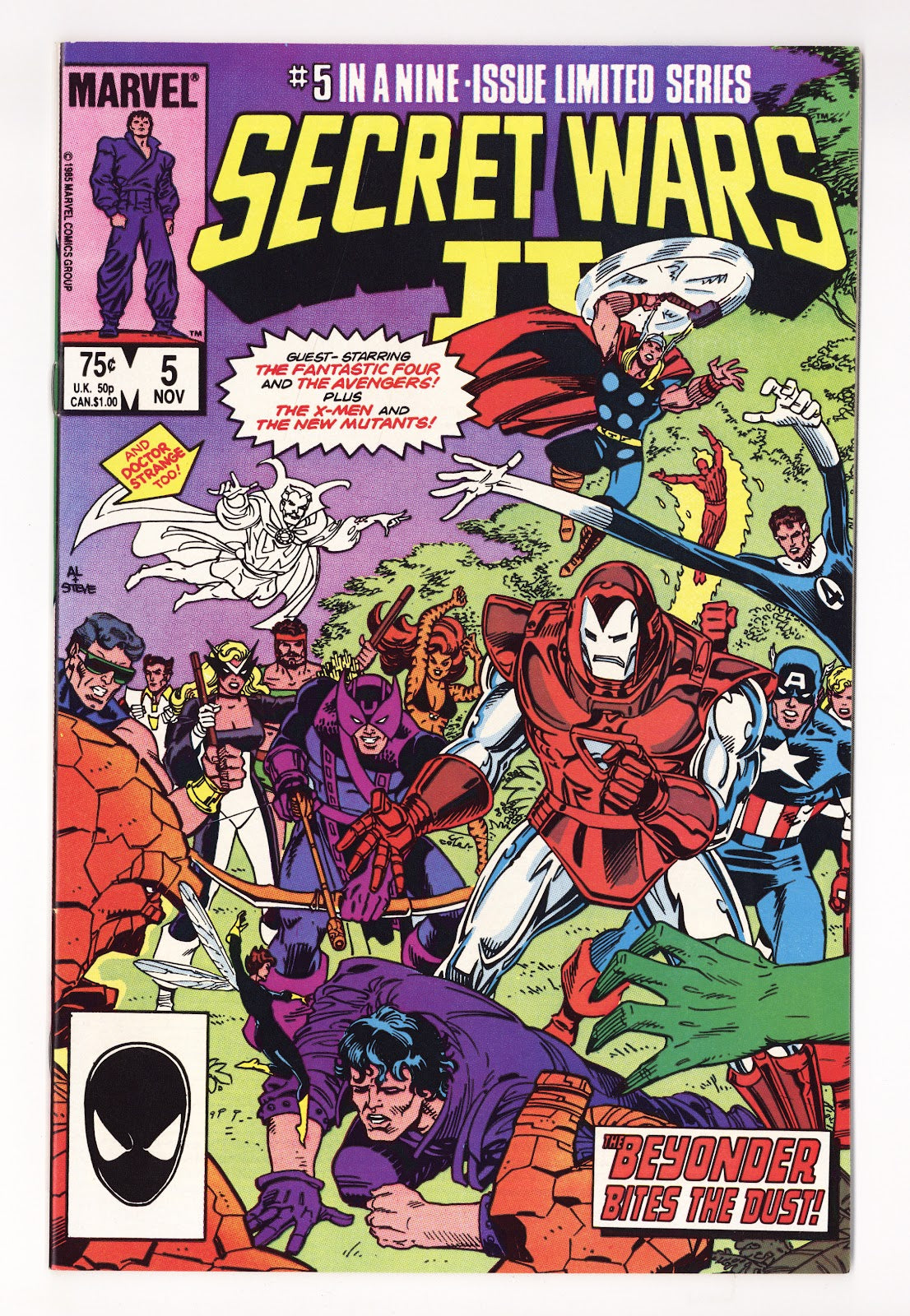 Secret Wars II   5  High Grade   (1985)     