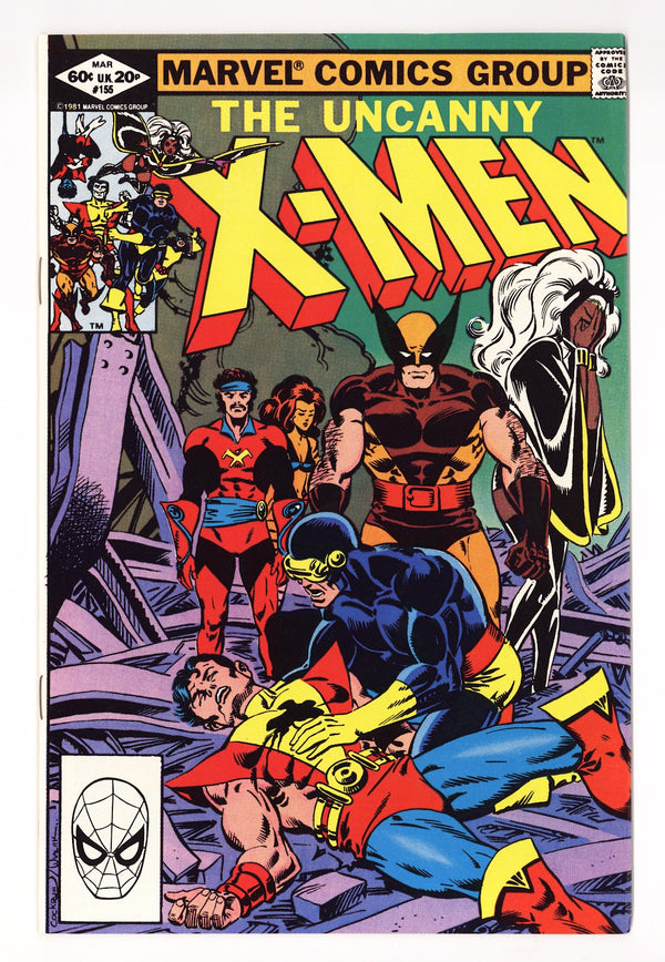 The Uncanny X-Men Vol 1 155  VF- (7.5)   (1982)