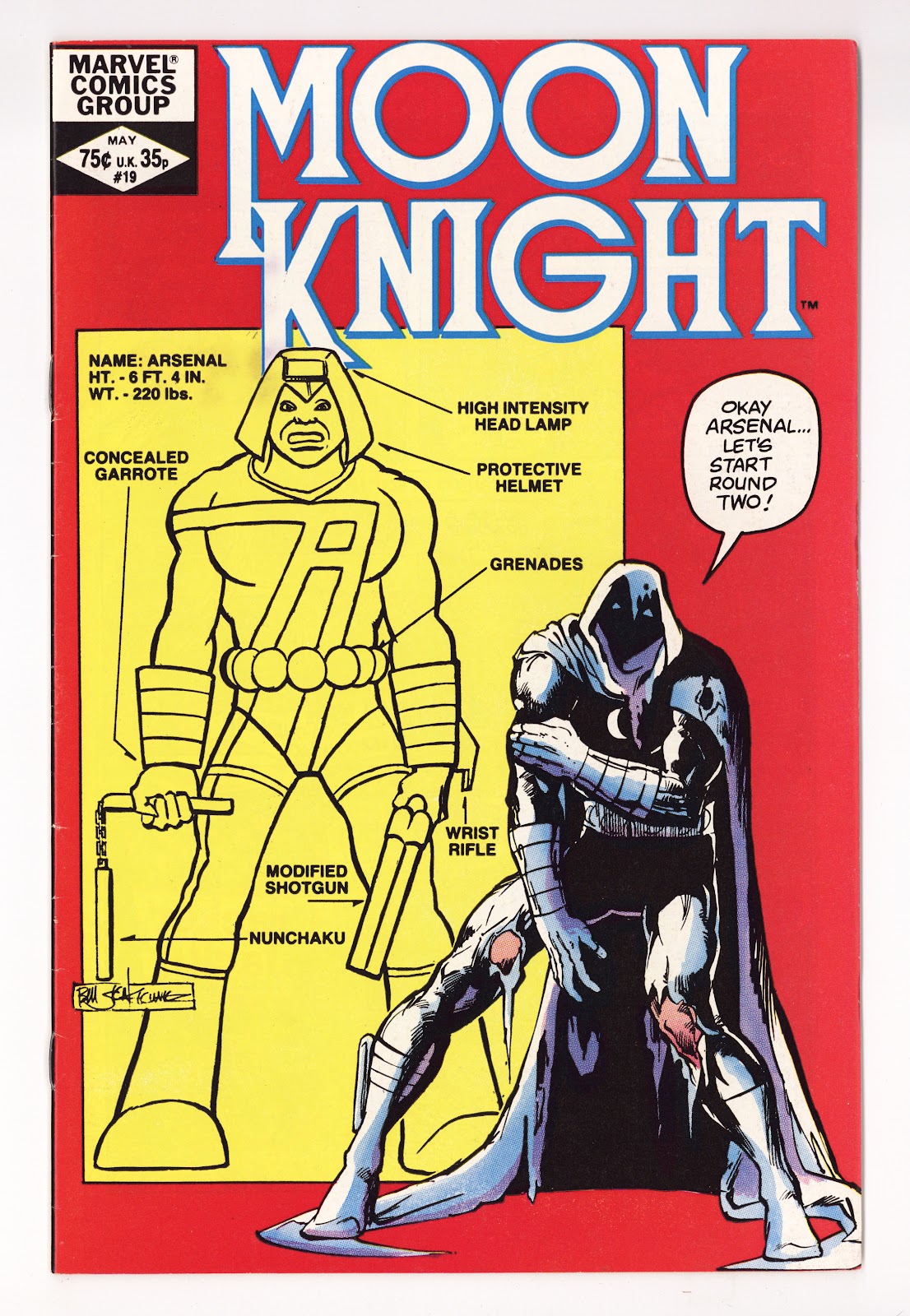 Moon Knight Vol 1 19 Mid Grade (1982) 