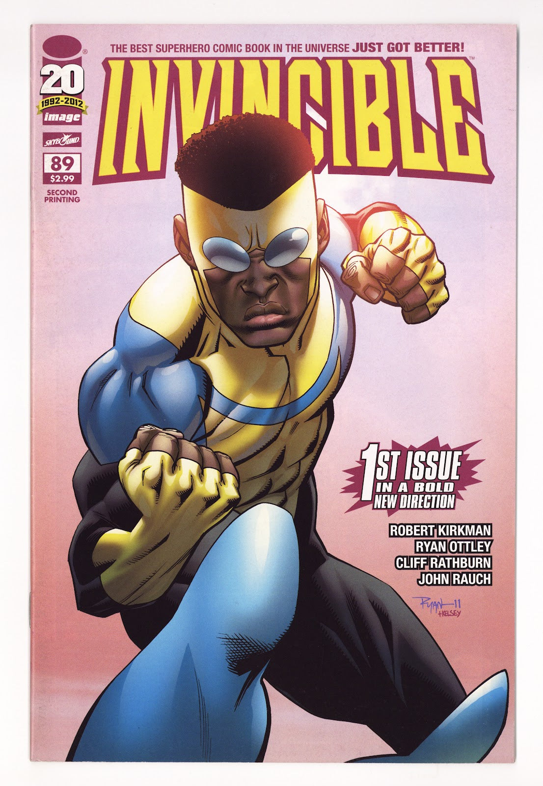 Invincible 89 VF+ (8.5) (2012) 2nd Print 