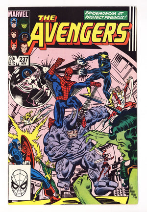 The Avengers Vol 1 237 Mid Grade (1983) Direct