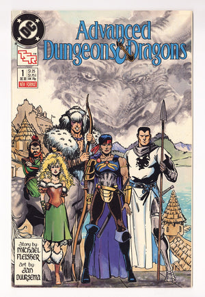 Advanced Dungeons & Dragons Comic Book   1  Mid Grade   (1988)