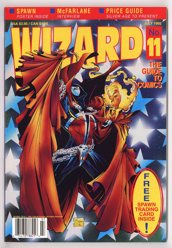 Wizard: The Comics Magazine 11 VF/NM (9.0) (1992) Newsstand
