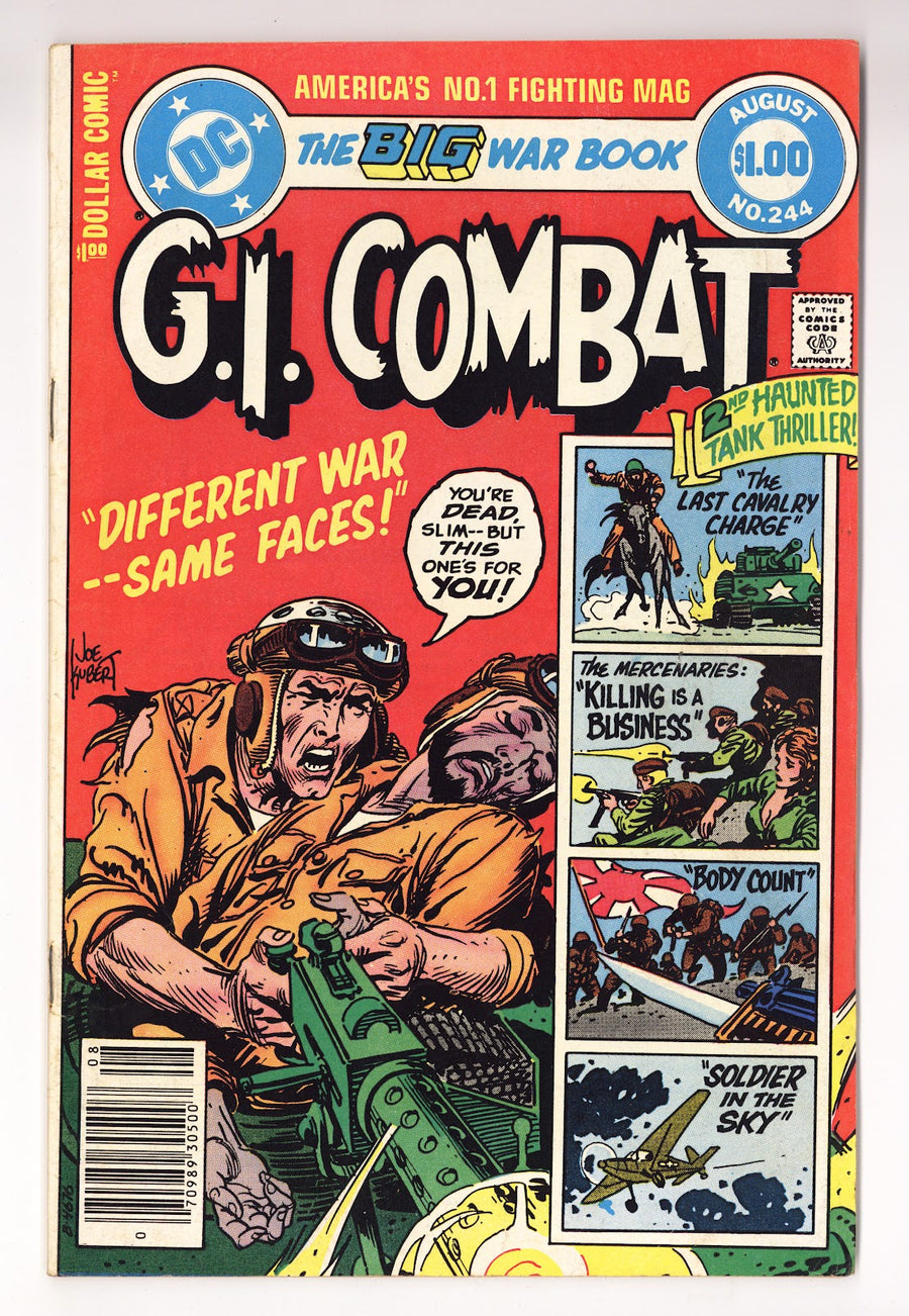 G.I. Combat Vol 1 244  Low Grade   (1982)   Newsstand