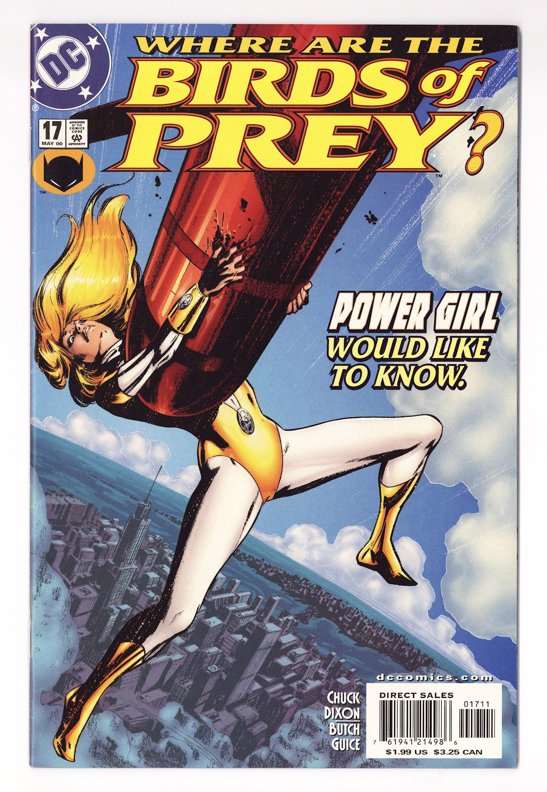 Birds of Prey Vol 1 17 High Grade (2000) 