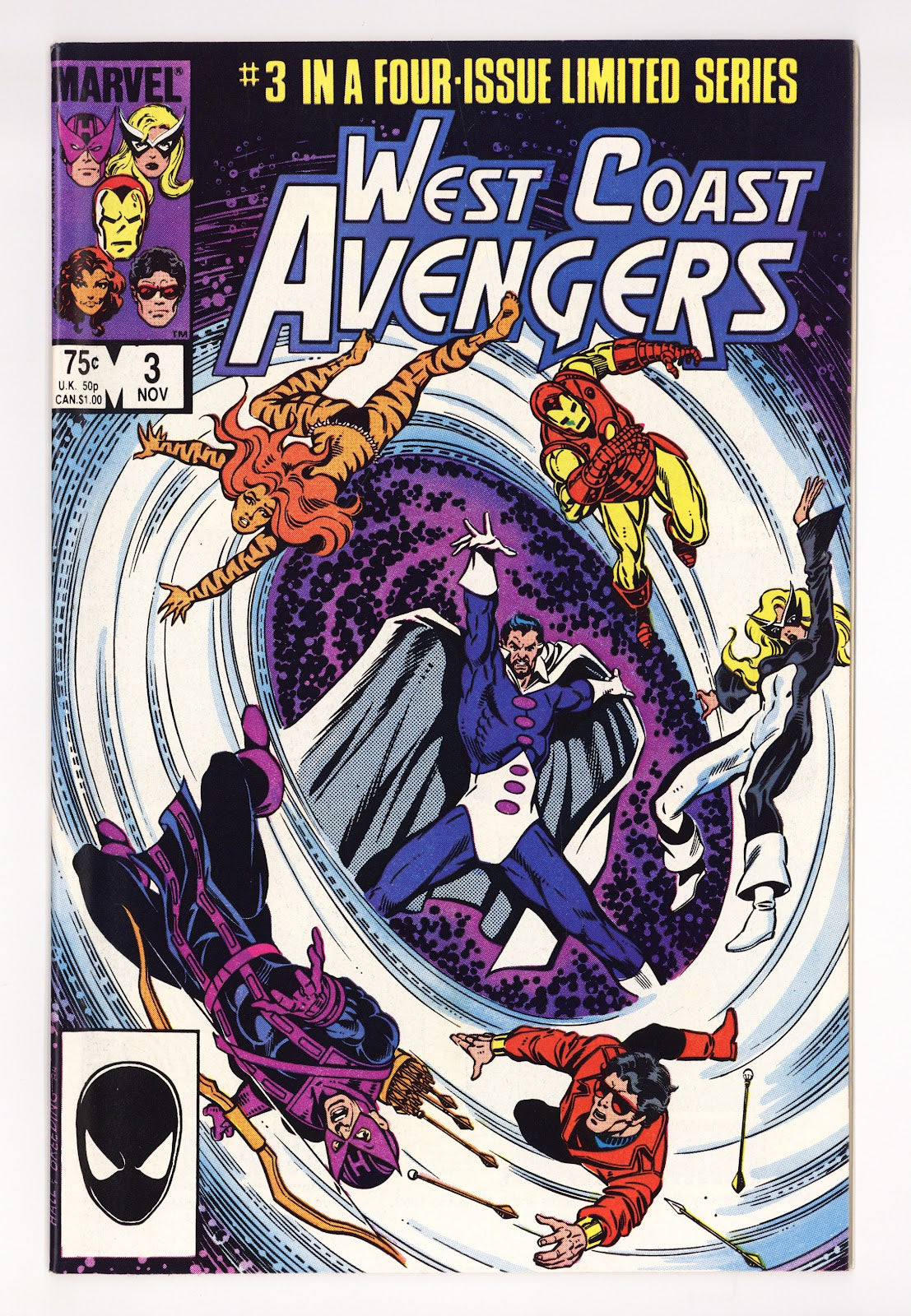 West Coast Avengers Vol 1 3 High Grade (1984) Direct 