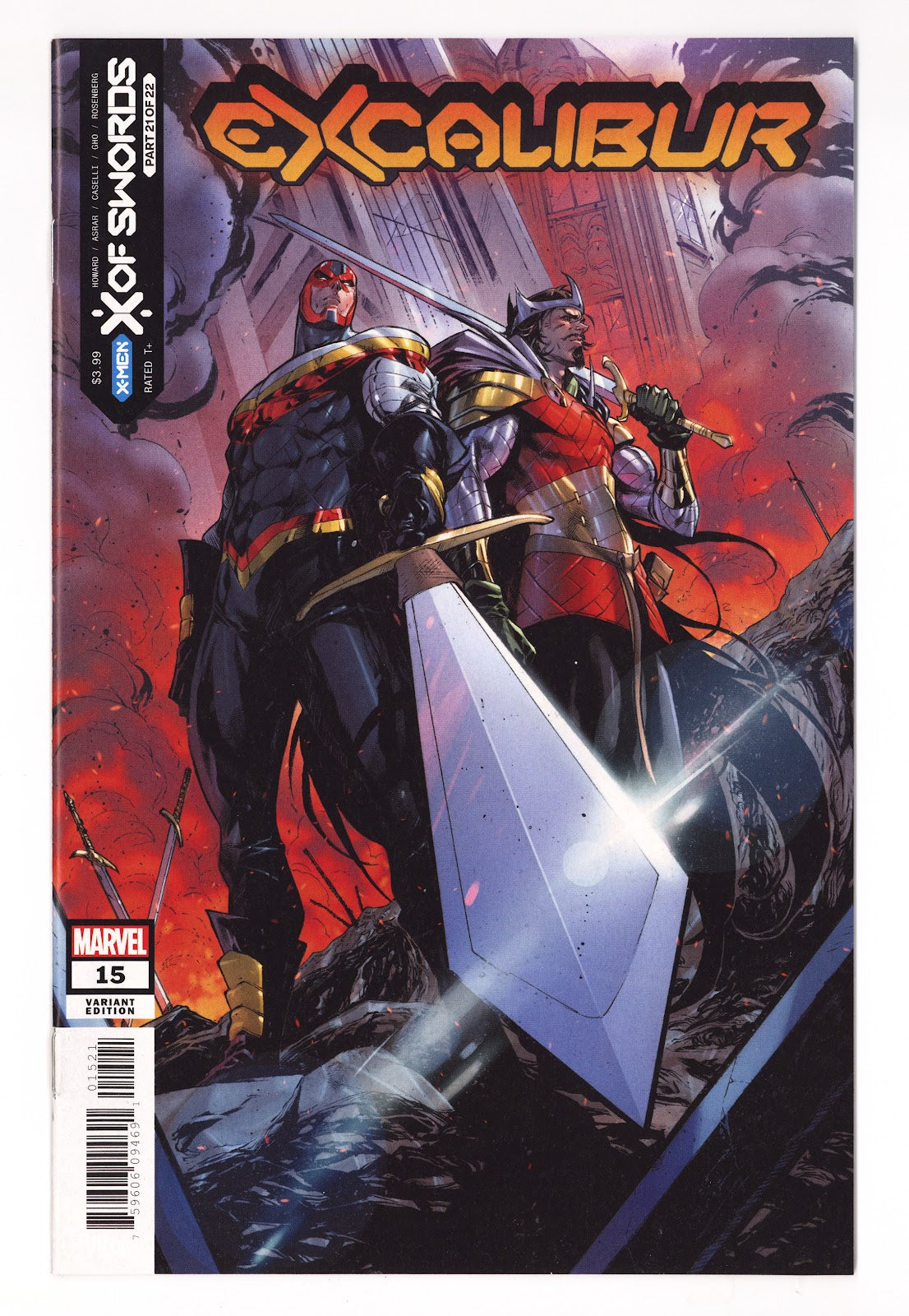 Excalibur Vol 4 15 High Grade (2021) Coello Variant 