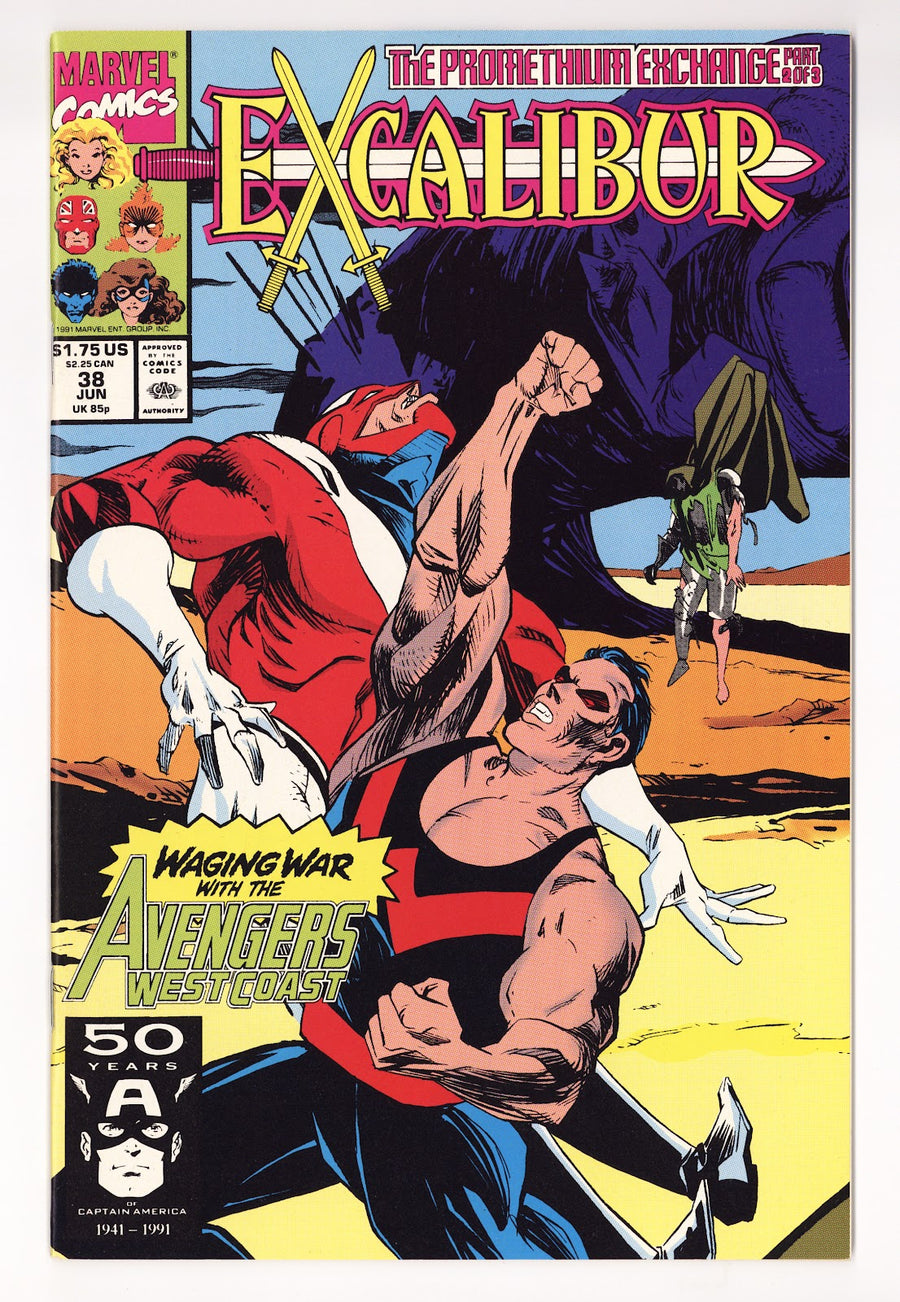 Excalibur Vol 1 38  High Grade   (1991)     