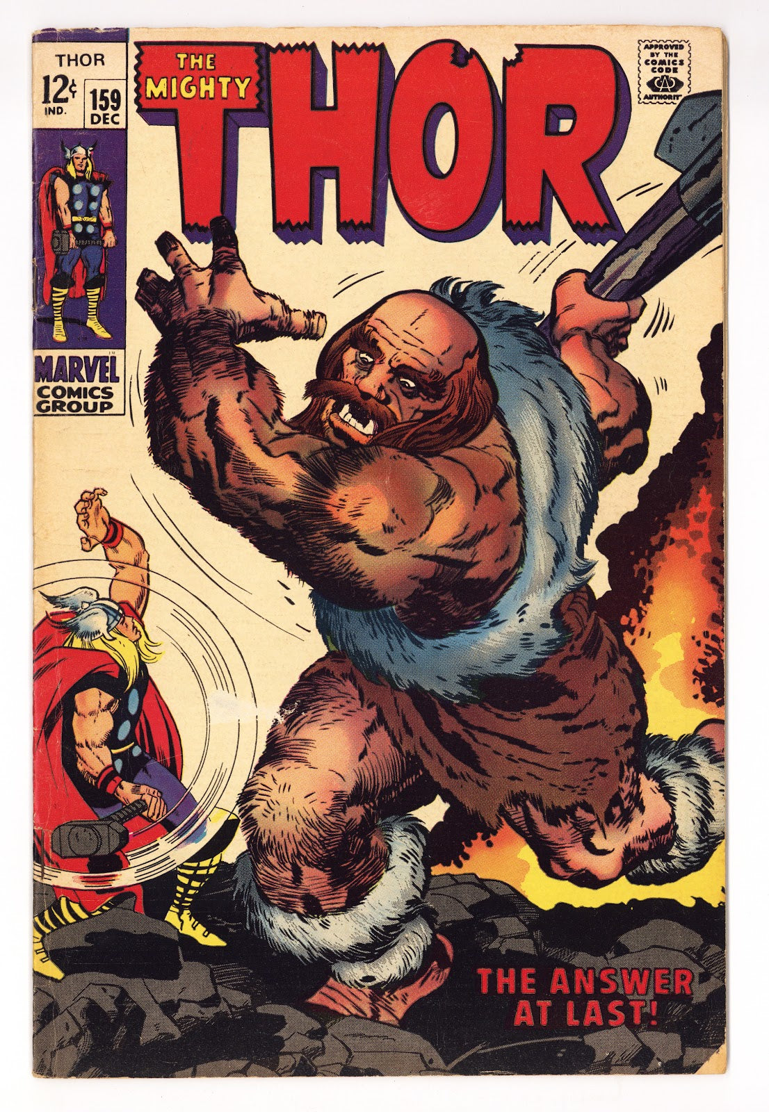 Thor Vol 1 159 VG+ (4.5) (1968) 