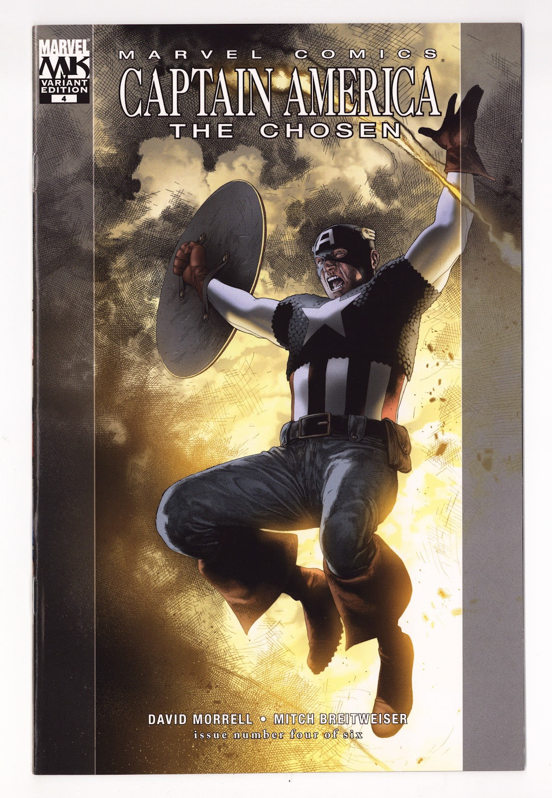 Captain America: The Chosen   4  High Grade   (2007)   Variant Edition  