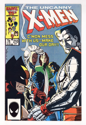 The Uncanny X-Men Vol 1 210  VF (8.0)   (1986)