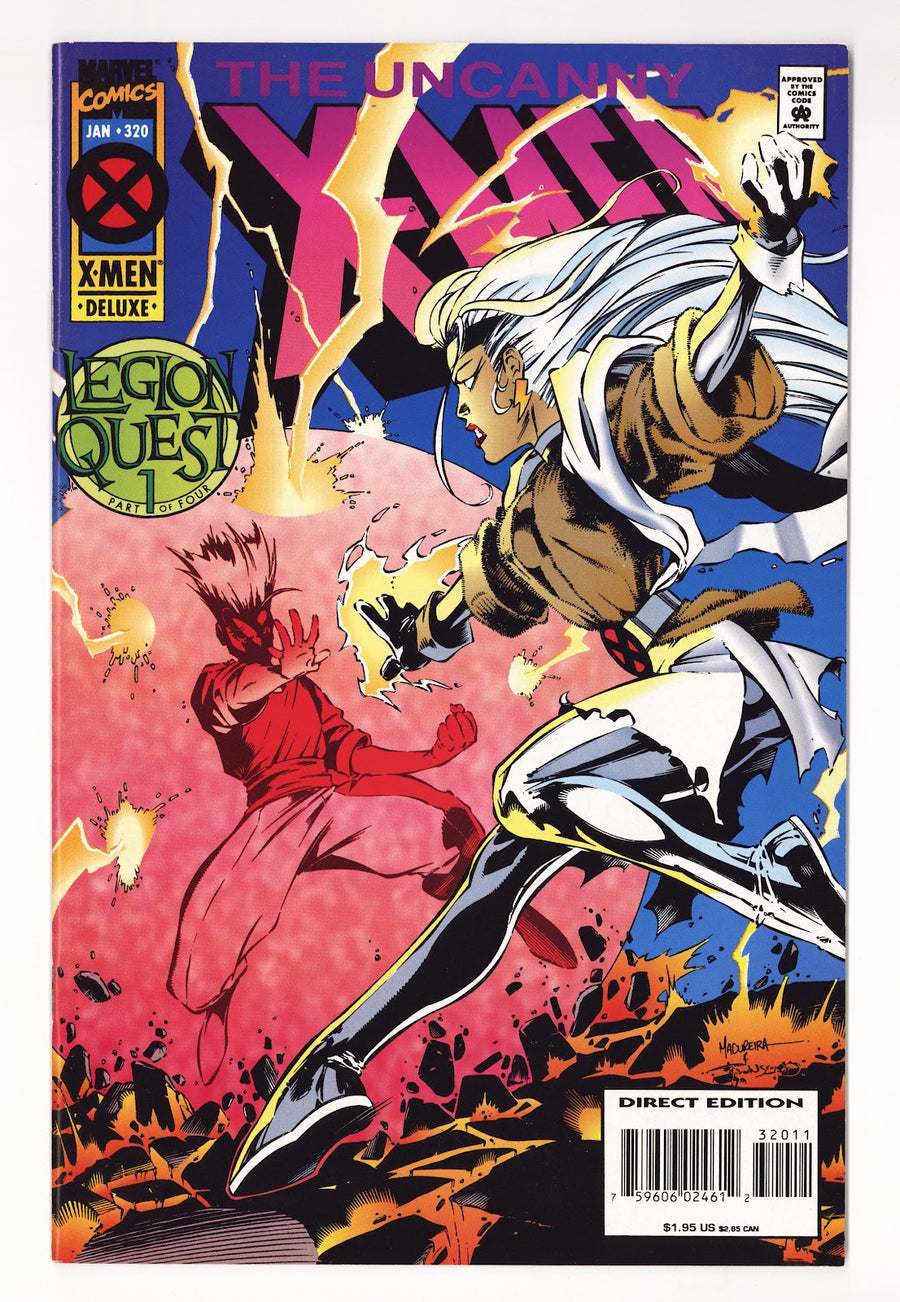 The Uncanny X-Men Vol 1 320  High Grade   (1995) Deluxe   Variant