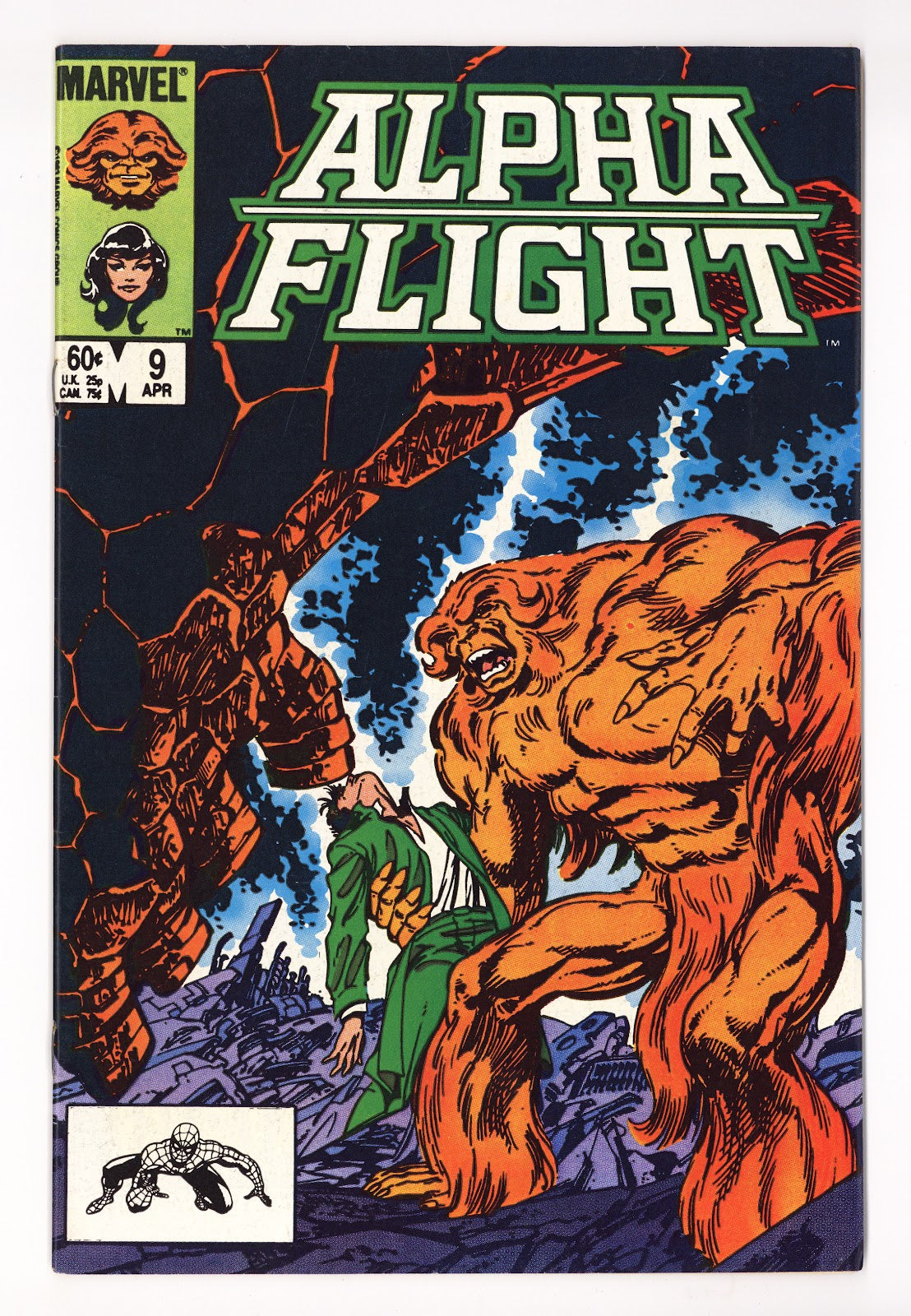 Alpha Flight Vol 1 9 High Grade (1984) Direct 