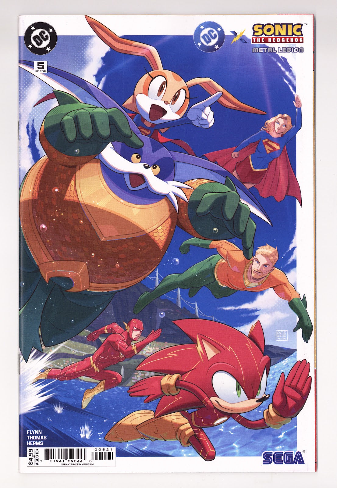 Dc X Sonic the Hedgehog Metal Legion  5 Kim  Variant   (2026)