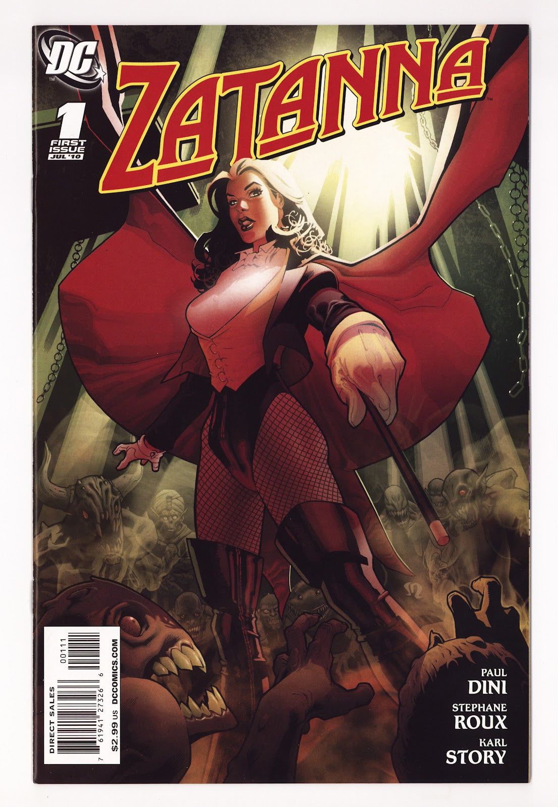 Zatanna Vol 2 1  NM- (9.2)   (2010)     