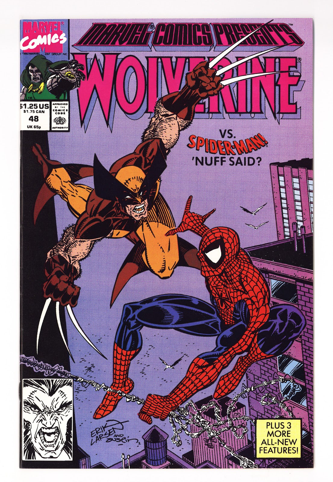 Marvel Comics Presents Vol 1 48 High Grade (1990) 