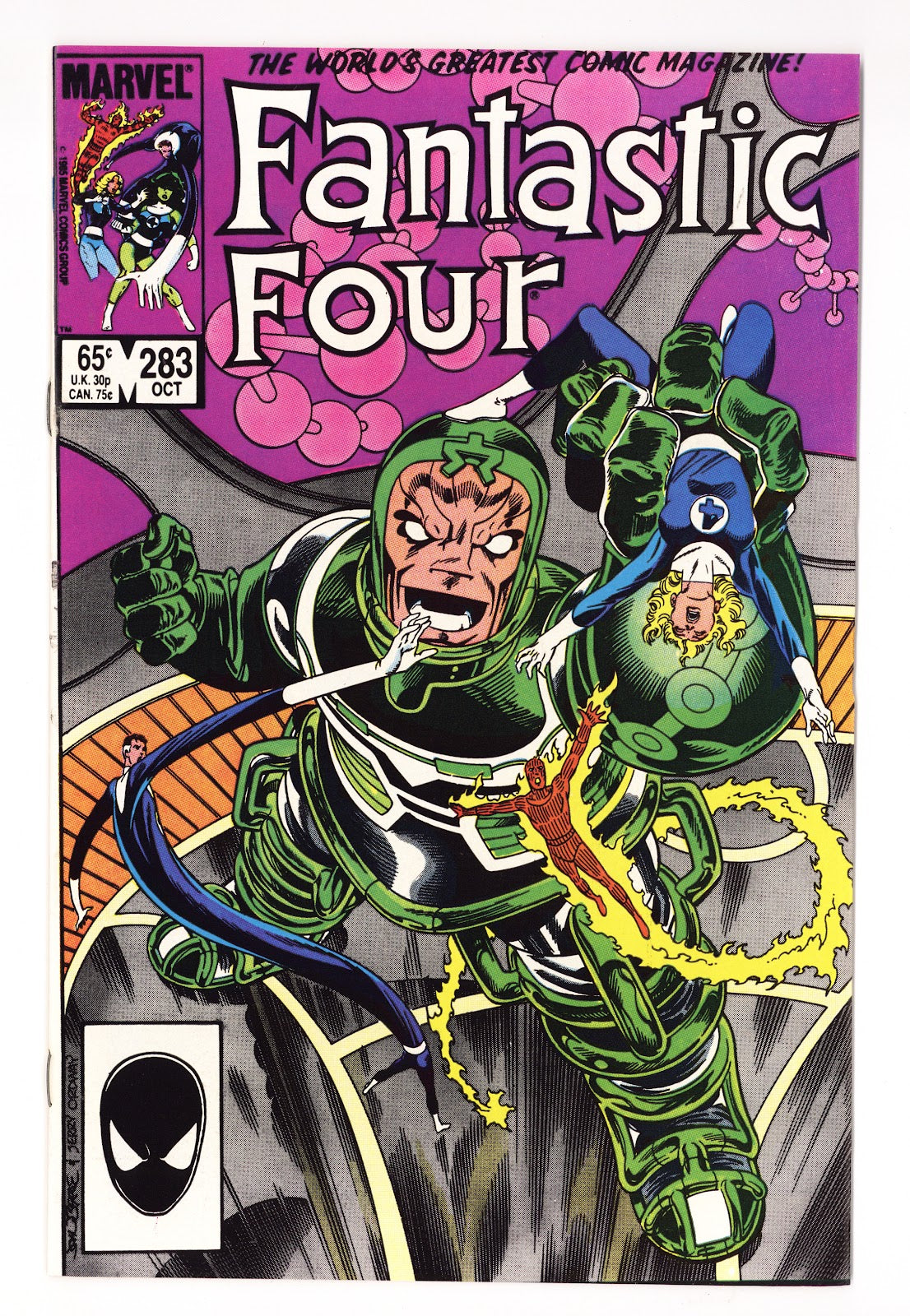 Fantastic Four Vol 1 283 Mid Grade (1985) 