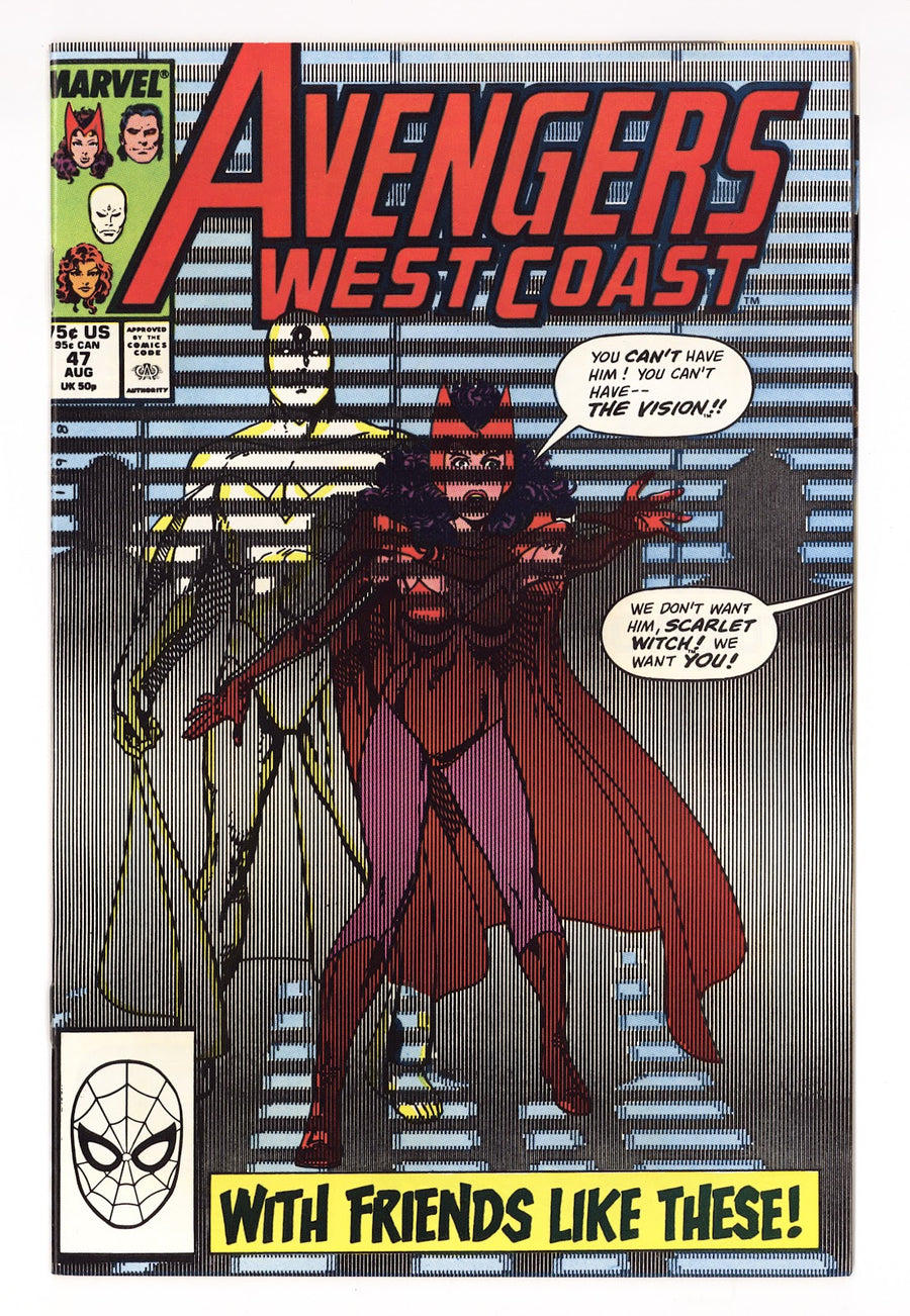 West Coast Avengers Vol 2 47 Mid Grade (1989) 