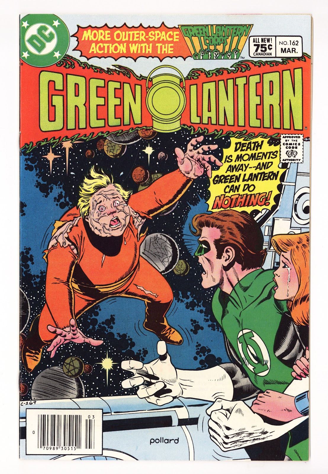 Green Lantern Vol 2 162 VF (8.0) (1983) Canadian Price Variant 