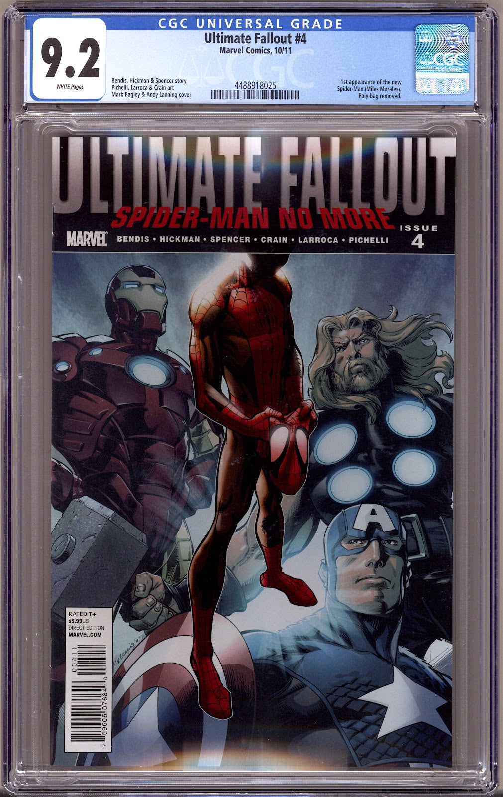 Ultimate Fallout 4 CGC 9.2 (NM-) (2011) 