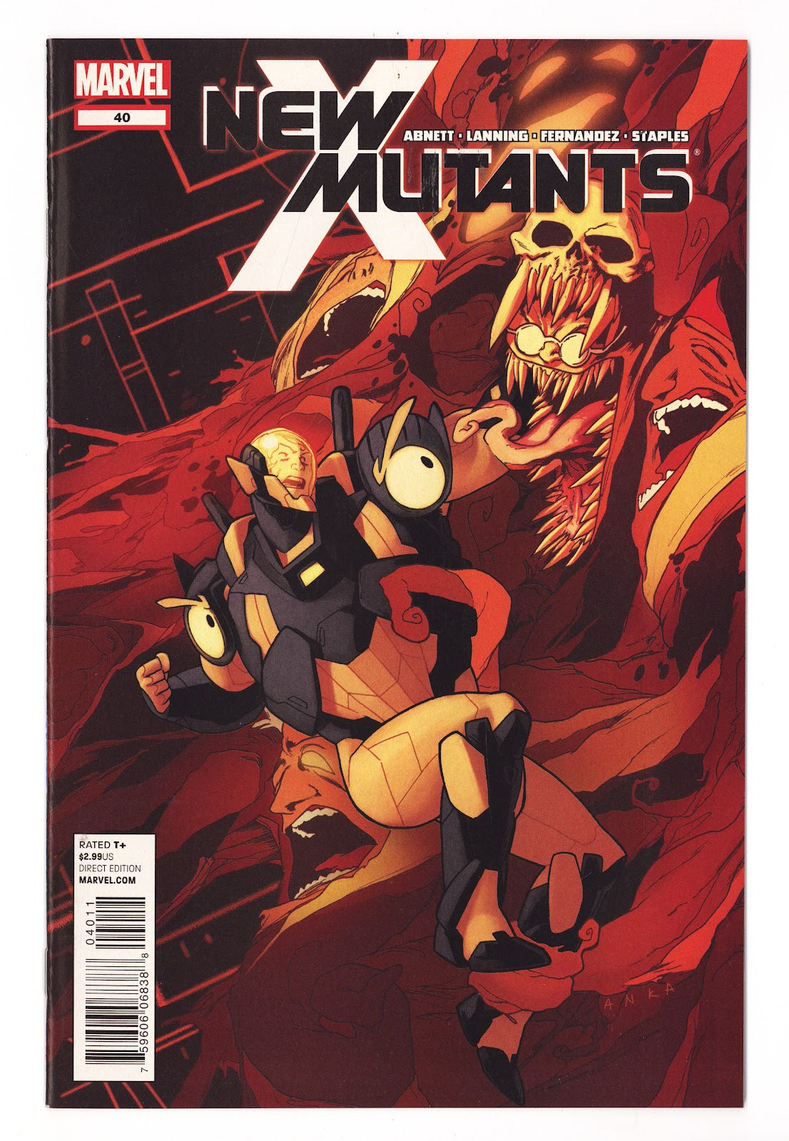 New Mutants Vol 3 40 High Grade (2012) 