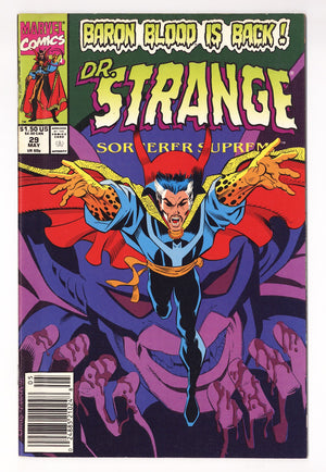 Doctor Strange, Sorcerer Supreme Vol 1 29  Mid Grade   (1991)