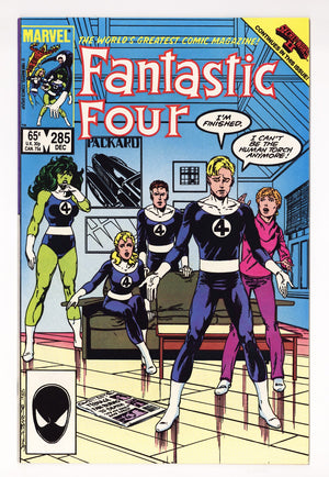 Fantastic Four Vol 1 285 Mid Grade (1985)