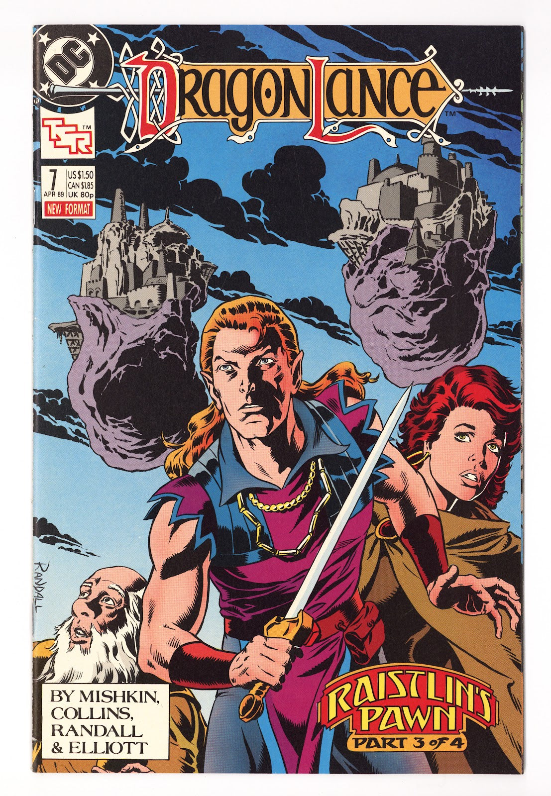 Dragonlance Comic Book 7 High Grade (1989) 
