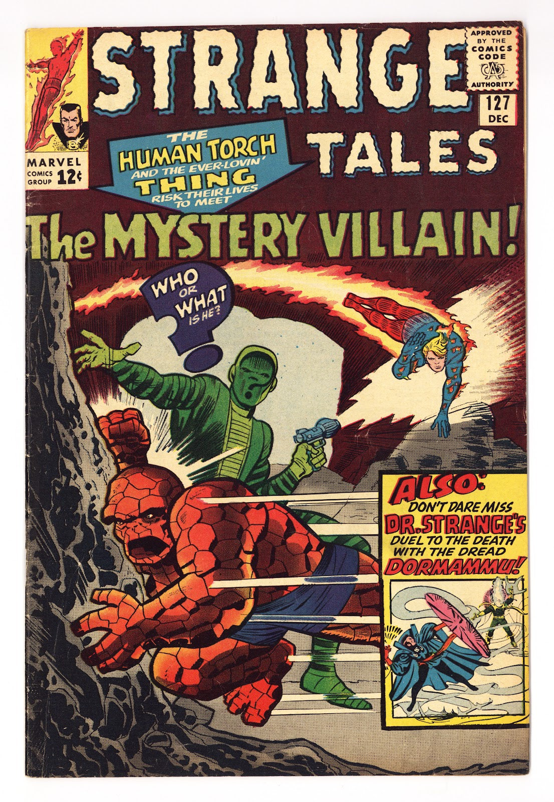 Strange Tales Vol 1 127  VG/FN (5.0)   (1964)     