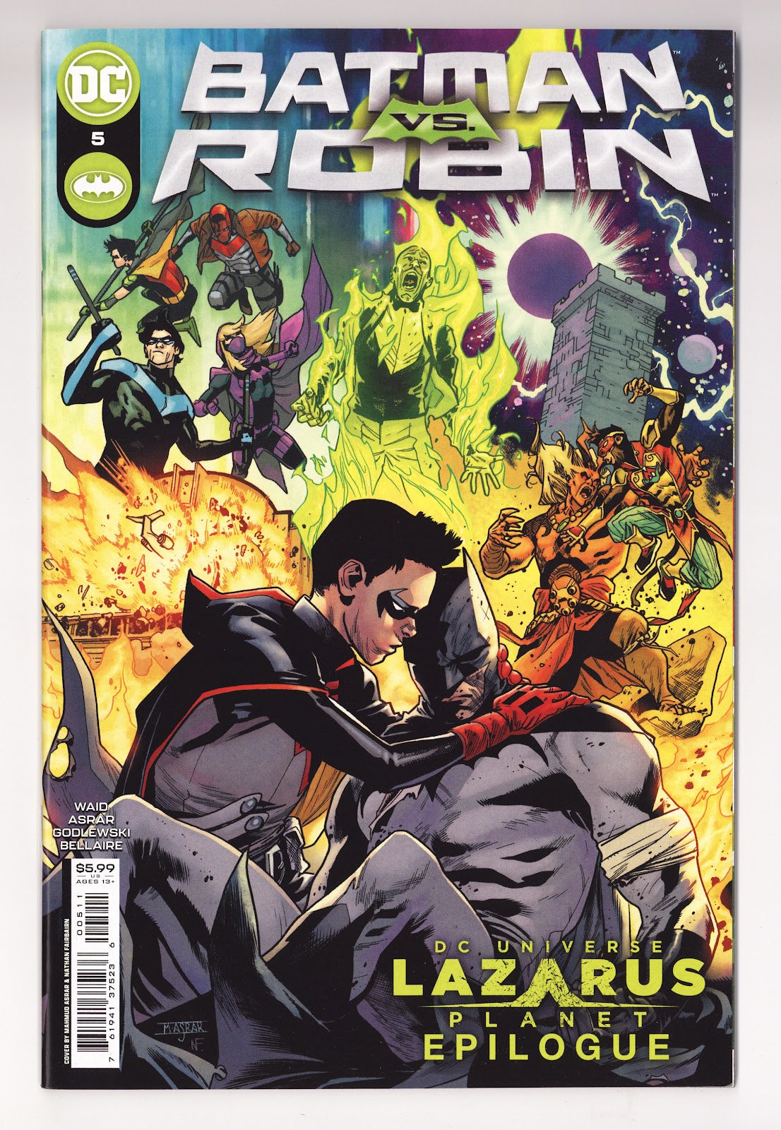 Batman vs. Robin 5 High Grade (2023) Asrar 