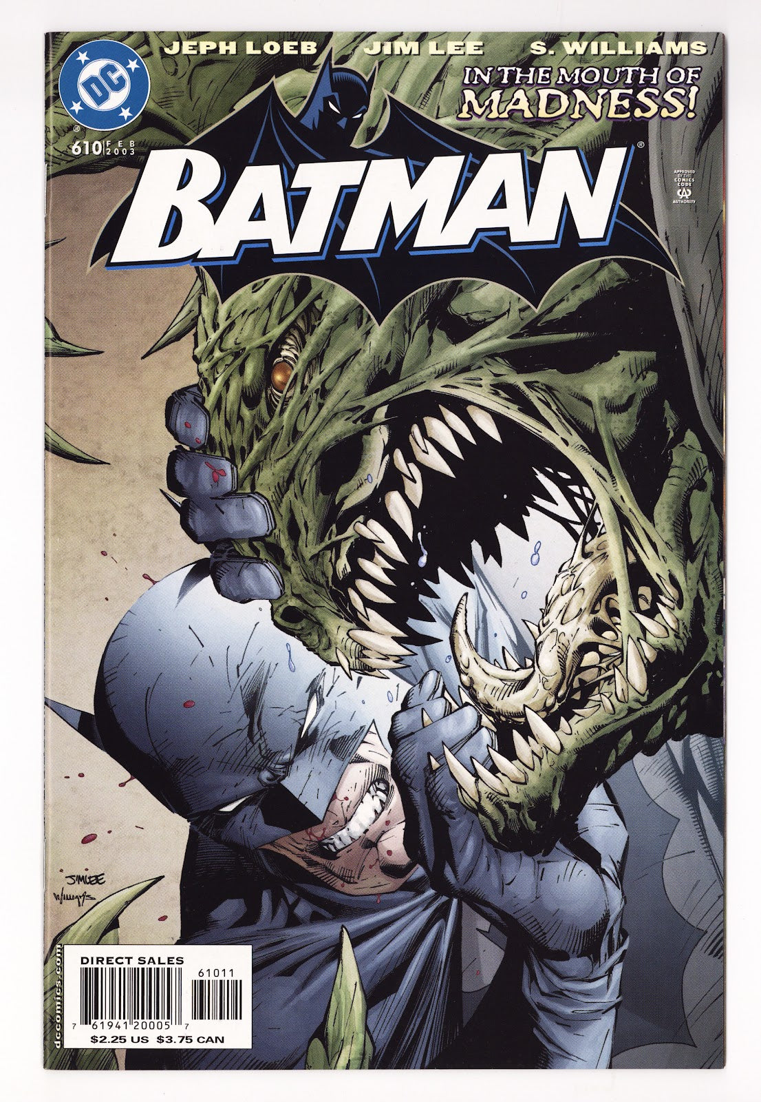 Batman Vol 1 610 High Grade (2003) Direct Sales 