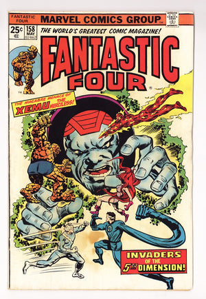 Fantastic Four Vol 1 158 Low Grade (1975)