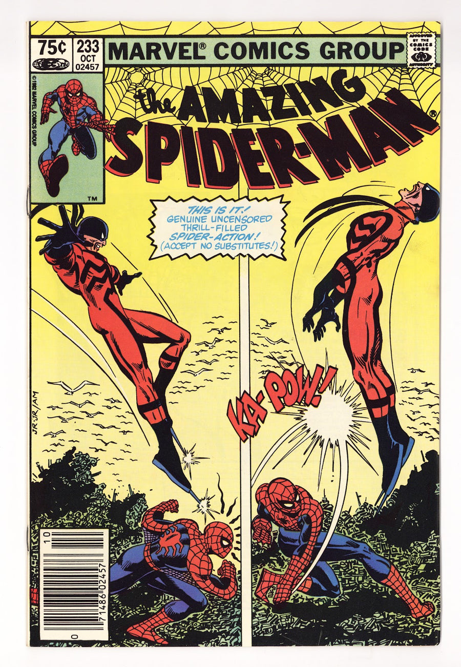 The Amazing Spider-Man Vol 1 233  FN/VF (7.0)   (1982) Canadian   Canadian Price Variant