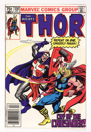 Thor Vol 1 330 Low Grade (1983) Canadian Price Variant