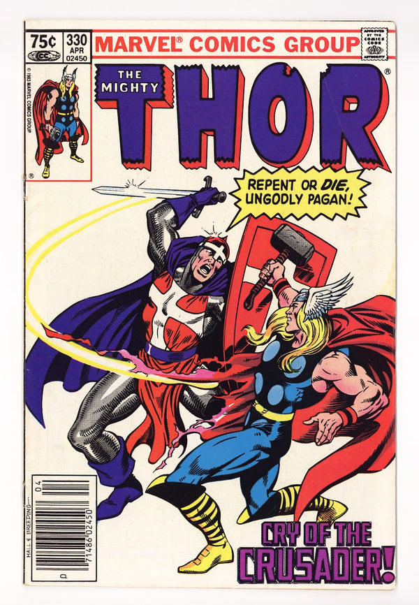Thor Vol 1 330 Low Grade (1983) Canadian Price Variant
