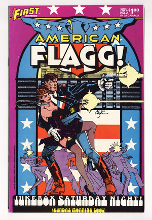 American Flagg! Vol 1 2 High Grade (1983)