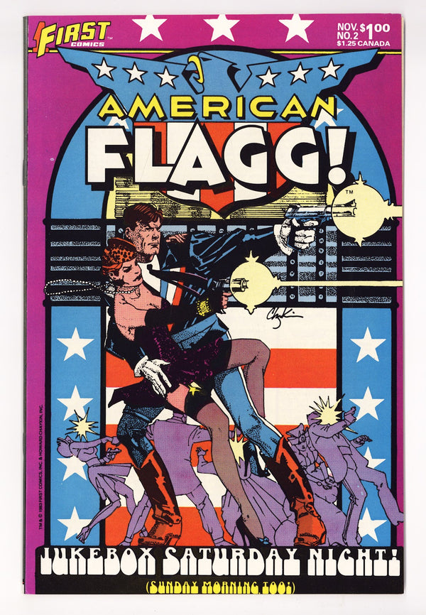 American Flagg! Vol 1 2 High Grade (1983)
