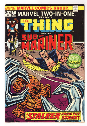 Marvel Two-in-One Vol 1 2 FN (6.0) (1974)