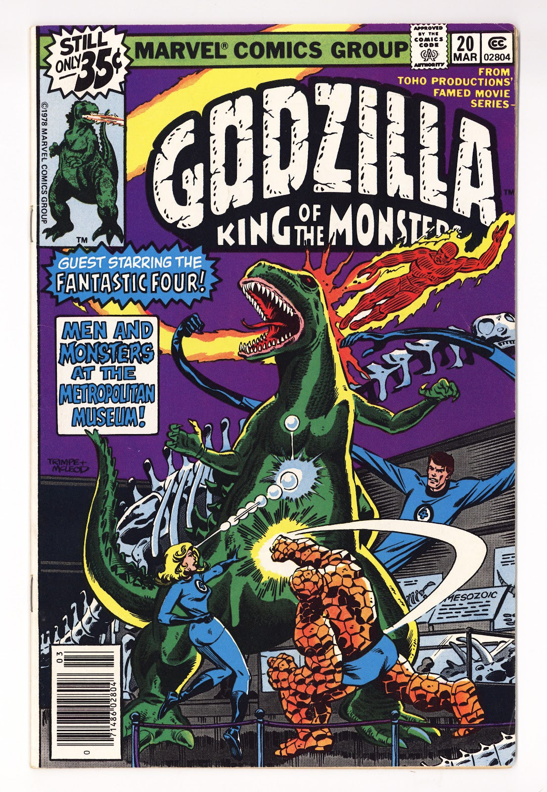 Godzilla Vol 1 20  FN+ (6.5)   (1979)     