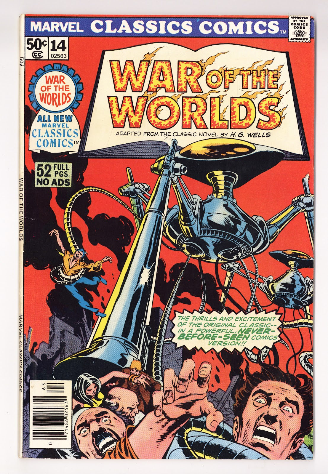 Marvel Classics Comics 14 Mid Grade (1976) 