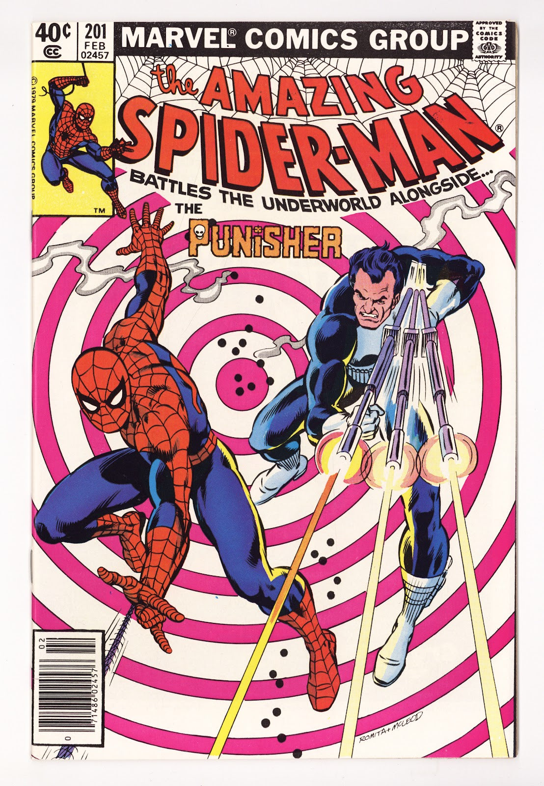 The Amazing Spider-Man Vol 1 201 NM- (9.2) (1980) Newsstand 