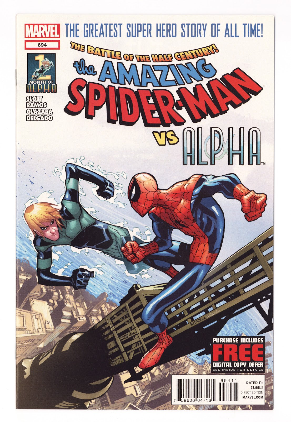 The Amazing Spider-Man Vol 2 694 High Grade (2012)  