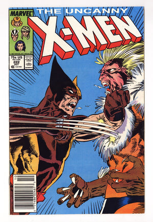 The Uncanny X-Men Vol 1 222  FN- (5.5)   (1987)   Newsstand