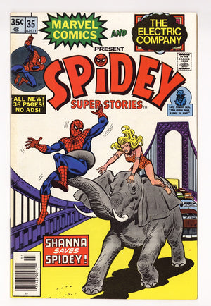 Spidey Super Stories Vol 1 35  FN+ (6.5)   (1978)